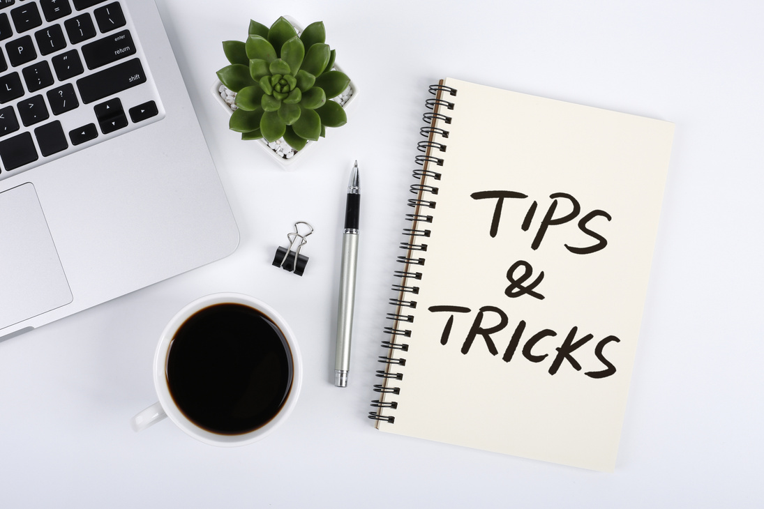 Tips And Tricks Concept On Desktop